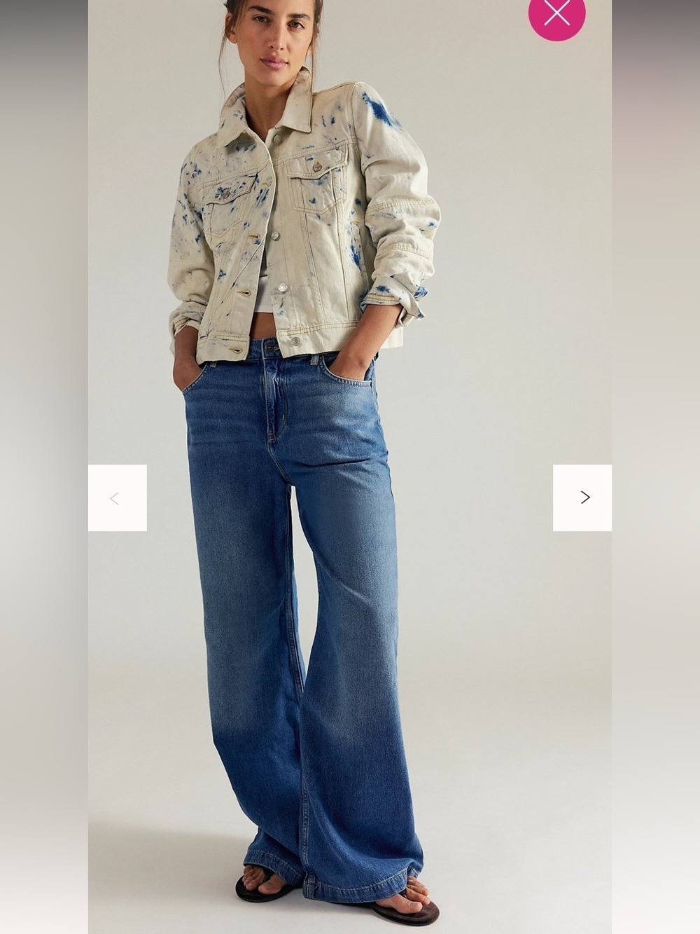 WE The FREE Stride Wide Leg Jeans Sz 32 – Free People